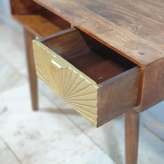 Avalon Sunray Mango Wood Scandinavian legs Study Desk C8