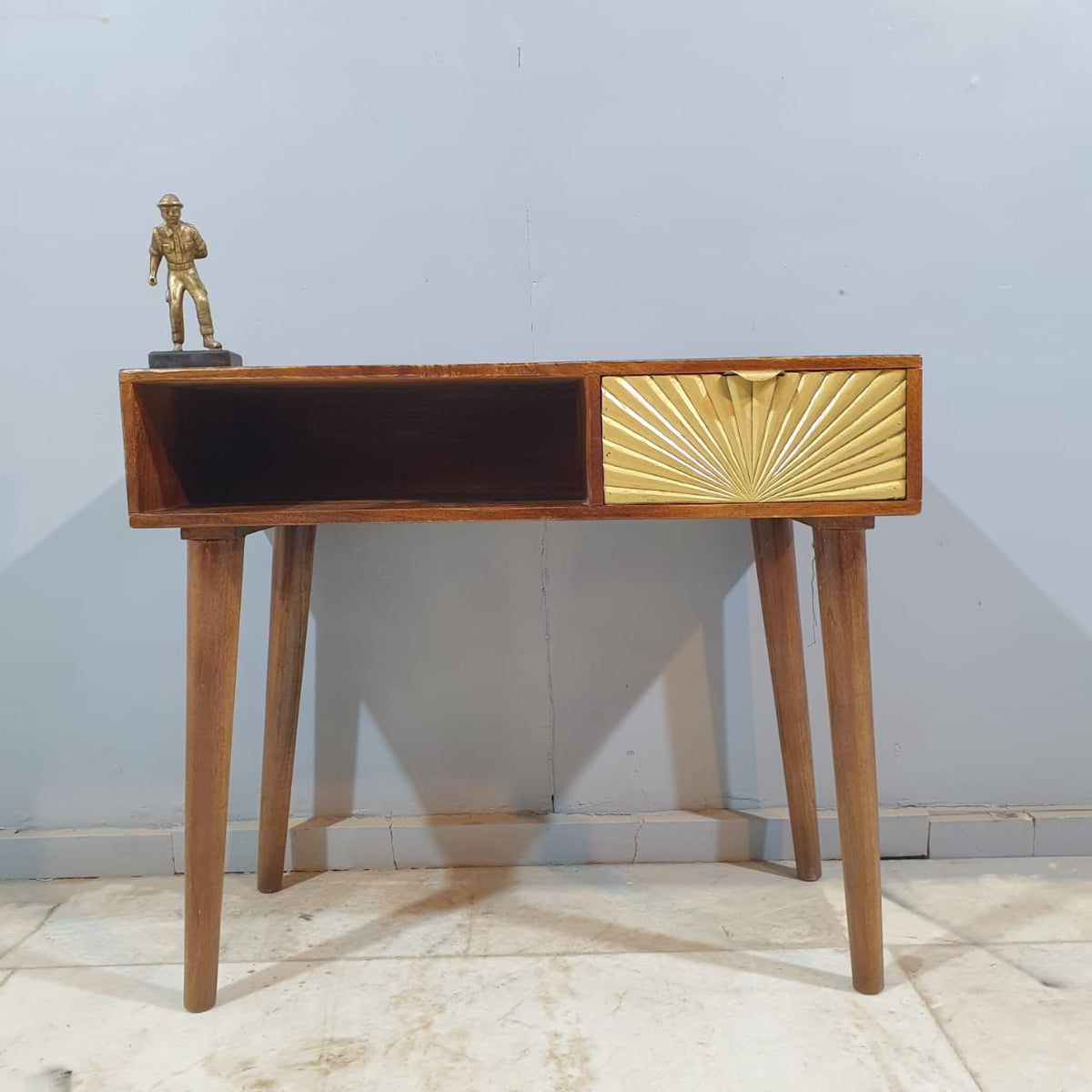 Avalon Sunray Mango Wood Scandinavian legs Study Desk C8