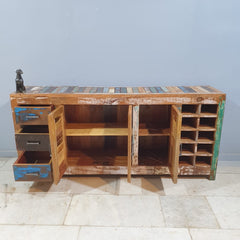 NIRVANA Reclaimed Boat Timber Sideboard Buffet C33