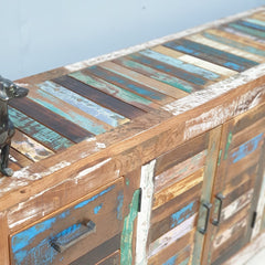 NIRVANA Reclaimed Boat Timber Sideboard Buffet C33