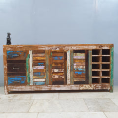 NIRVANA Reclaimed Boat Timber Sideboard Buffet C33