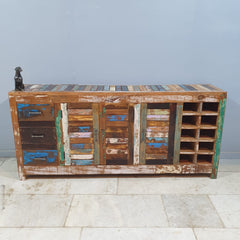 NIRVANA Reclaimed Boat Timber Sideboard Buffet C33