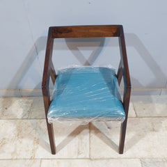 The Gileteen Solid Wood Cushioned Chair for Dining & Living Room 24