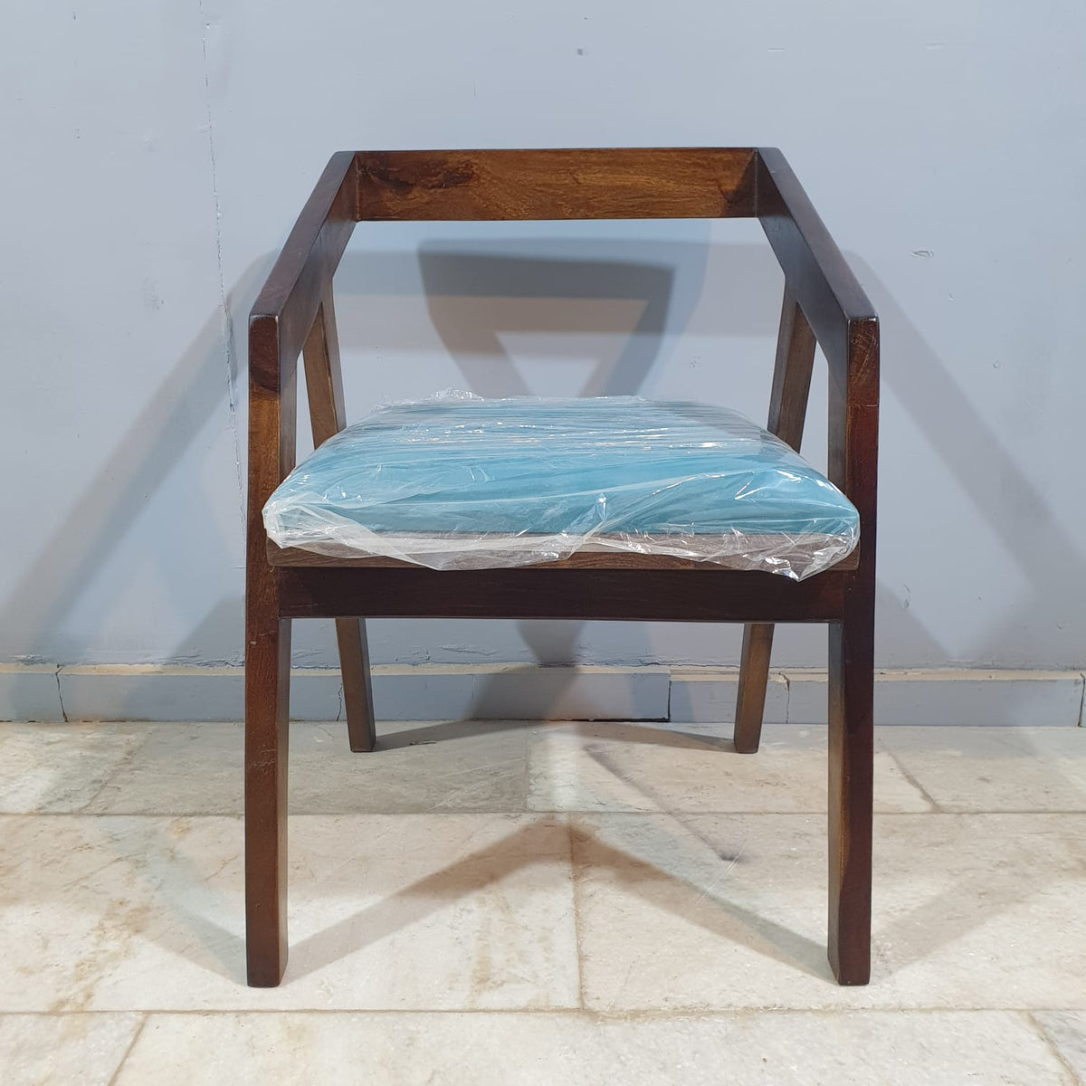 The Gileteen Solid Wood Cushioned Chair for Dining & Living Room 24