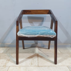 The Gileteen Solid Wood Cushioned Chair for Dining & Living Room 24