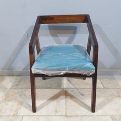 The Gileteen Solid Wood Cushioned Chair for Dining & Living Room 24