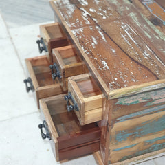 The Attic Barmer Mango Wood Coffee Table Multicolor C87