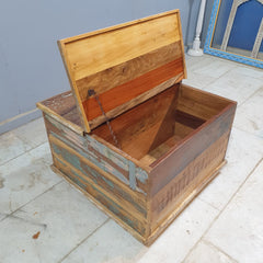 The Attic Barmer Mango Wood Coffee Table Multicolor C87