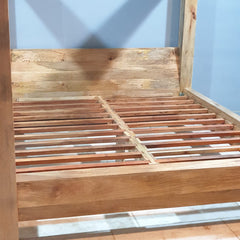 Handmade Classic Solid Sheesham Wood Poster King Size Bed