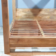 Handmade Classic Solid Sheesham Wood Poster King Size Bed