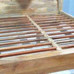 Handmade Classic Solid Sheesham Wood Poster King Size Bed