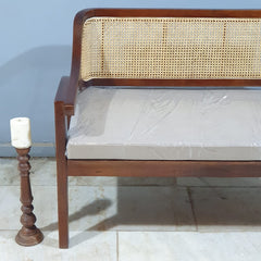 Rattan Elegance Series Mango Wood Bench B11
