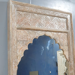 Mehrab Indian Hand Carved Mirror 22