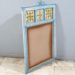 Indian Hand Carved Mirror Frame 23