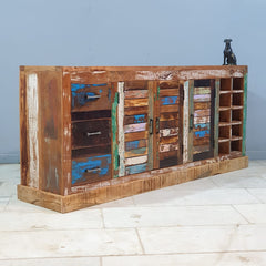 NIRVANA Reclaimed Boat Timber Sideboard Buffet C33