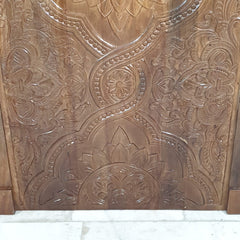 Handmade Vintage Wood Carving Door Decal 33