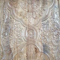 Handmade Vintage Wood Carving Door Decal 33
