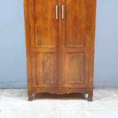 The Attic Catania Mango Wood Almirah Honey 90x40x180 cm