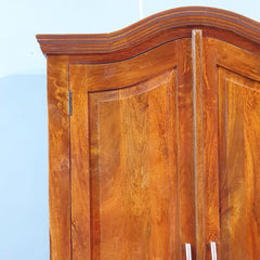 The Attic Catania Mango Wood Almirah Honey 90x40x180 cm