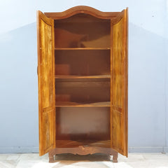The Attic Catania Mango Wood Almirah Honey 90x40x180 cm