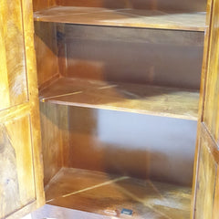 The Attic Catania Mango Wood Almirah Honey 90x40x180 cm