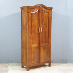 The Attic Catania Mango Wood Almirah Honey 90x40x180 cm