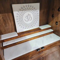 Hand Carved Indian Solid Wood Home Temple