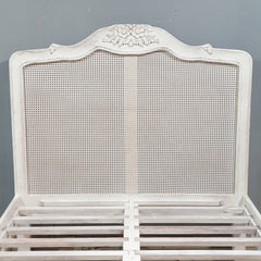 Rattan Elegance Series Hand Carved Solid Wood Bed 184