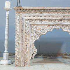 Indian Mehrab Hand Carved Hall Console Table 120X40X80 cm