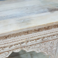 Indian Mehrab Hand Carved Hall Console Table 120X40X80 cm