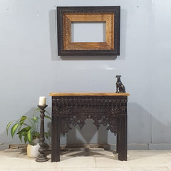 Indian Hand Carved Hall Console Table 90x40x80 cm