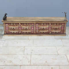 Pandora Indian Floral Hand Painted TV Unit 64