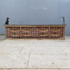 Pandora Indian Floral Hand Painted TV Unit 64