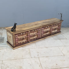 Pandora Indian Floral Hand Painted TV Unit 64