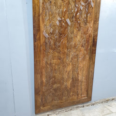 Indian Vintage Antique Hand Carved Solid Wooden Built Door 32
