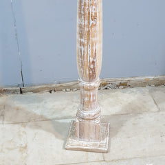 Hand Carved Large Floor Standing Candle Stand 145cm height