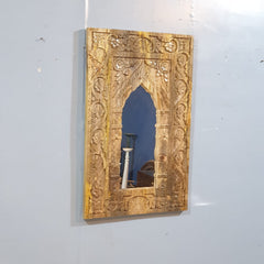 Mehrab Hand Carved Solid Wooden Mirror Frame 35