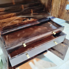 Indian Hand Carved Solid Wood Home Temple 82x50x178 cm