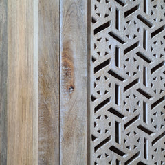 Indian Hand Carved Cabinet Wardrobe 110X45X230 cm