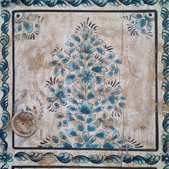 Indian Furniture Hand Painted Solid Wood Cabinet 60X40X150 Cm