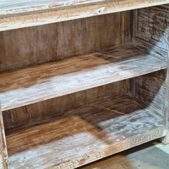 Indian Hand Carved Solid Wood Cabinet 123X50X100 Cm
