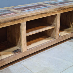 Aspen Scandi Reclaimed Wood TV Unit