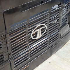Industrial Truck Front Bar Counter – Handcrafted Metal & Wood Reception Counter | Vintage Retro Cafe Counter