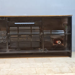 Industrial Truck Front Bar Counter – Handcrafted Metal & Wood Reception Counter | Vintage Retro Cafe Counter