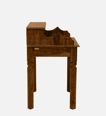 Shanti Surprise Sheesham Wood Writing Table in Scratch Resistant Provincial Teak Finish