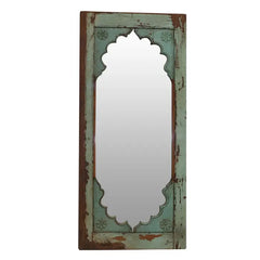 Handmade Antique Old Wood Wall Mirror Frame  60x7x132Cm