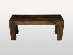 Solid Sheesham Wood Dining Bench