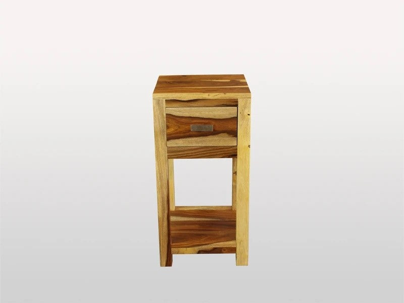 Indian Sheesham Solid Wood Zen Side Table