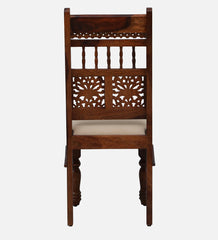Shanti Surprise Sheesham Wood Dining Chair In Honey Oak Finish (Set Of 2)