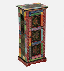 Solid Wood Hand-Painted Cabinet